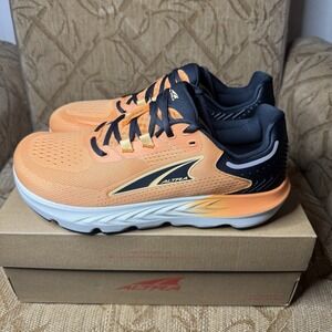 ALTRA Men's Provision 7 Road Running Shoes, Orange/Black, Size 10, New